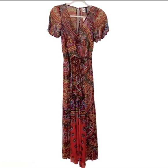 Anthropologie Murol Wrapped Maxi Dress - Picture 4 of 9